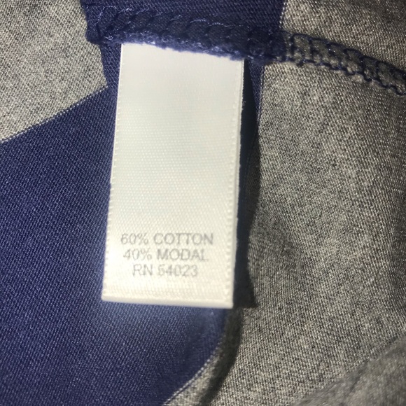 BANANA REPUBLIC Striped V-Neck Tee Shirt - Picture 9 of 10